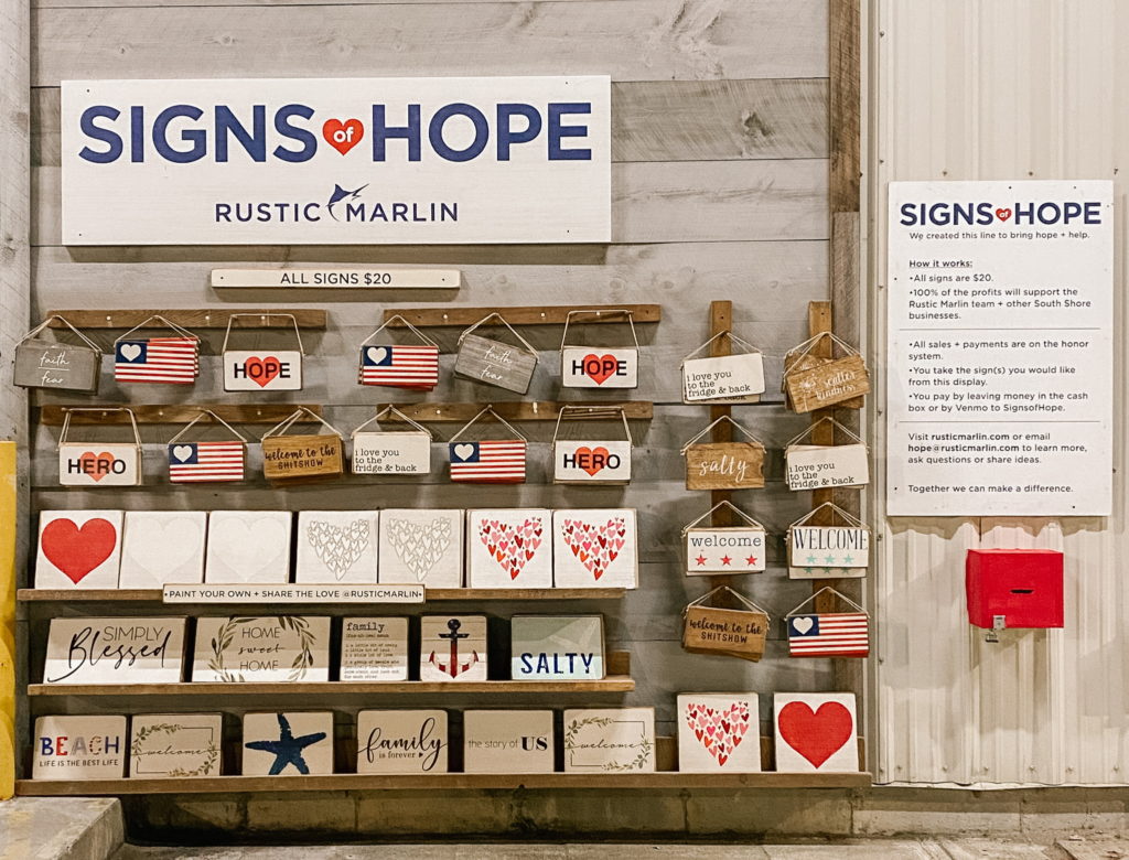 Signs of Hope Wall