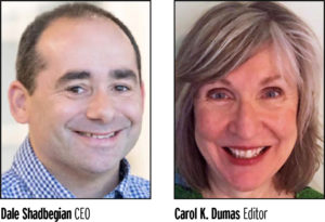 Dale and Carol to Our Readers - Masthead