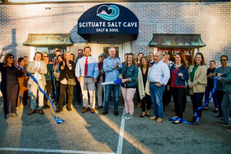 Scituate Salt Cave ribbon photo Heather McCall Photography e1636539847324