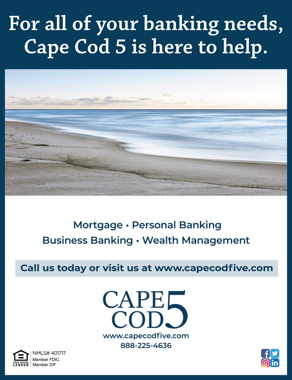 Cape Cod Five 1