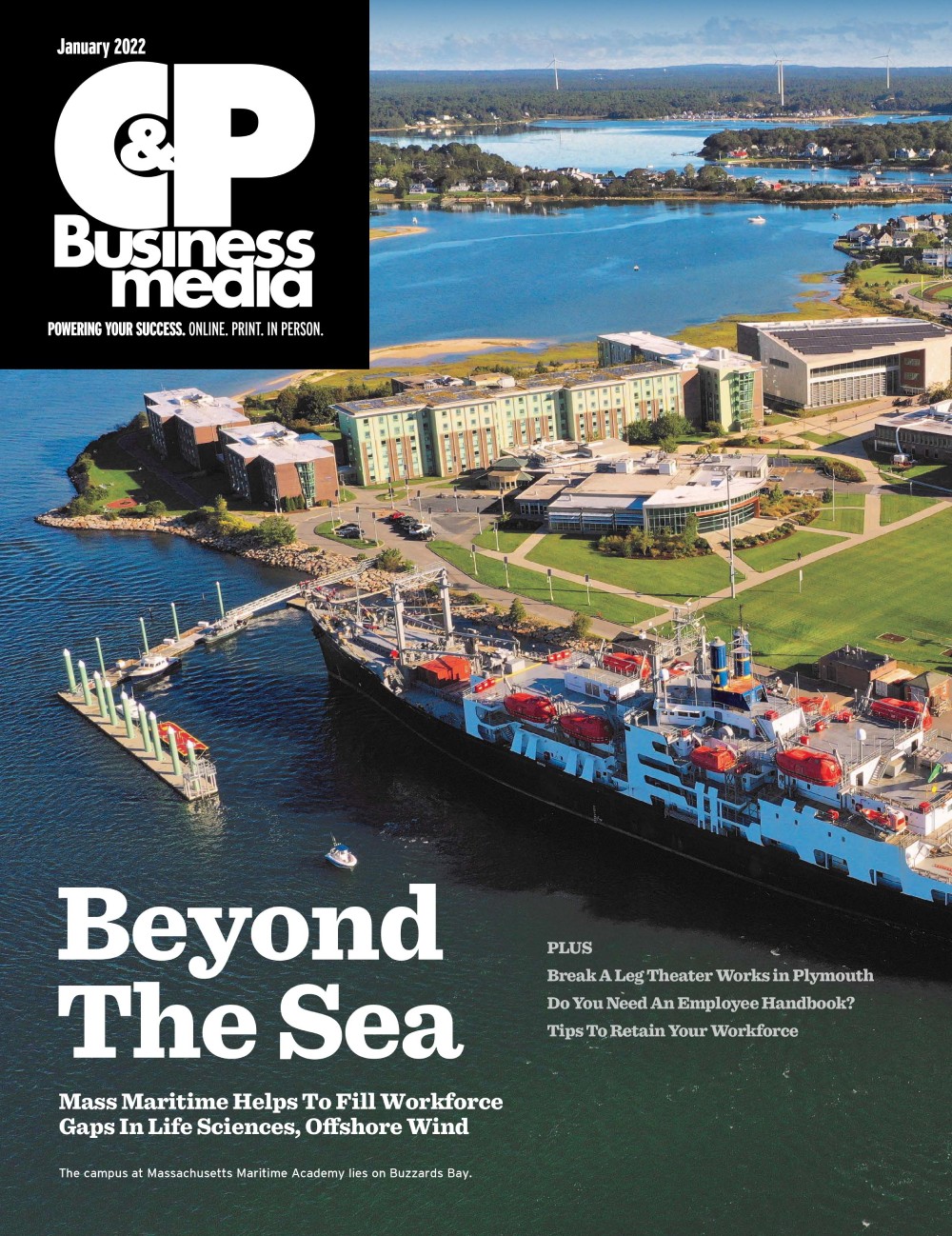 January 2022 Edition Cover – New Directions – By the Sea