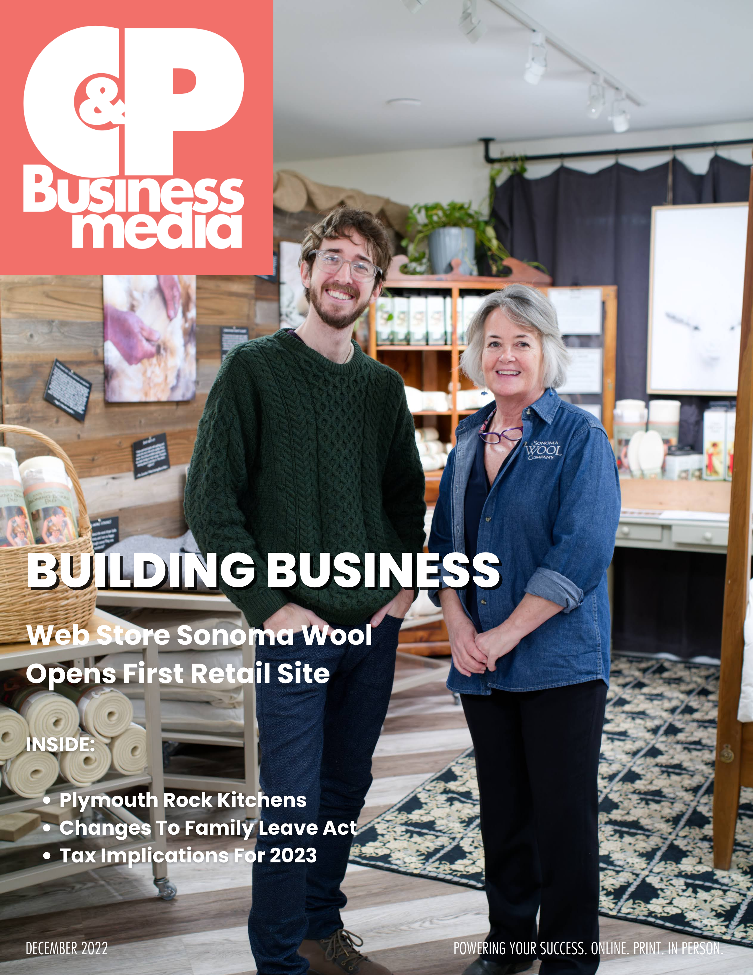 Cape & Plymouth Business Media December 2022 Cover