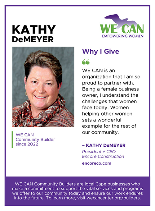 Why I Give Kathy DeMeyer CPB