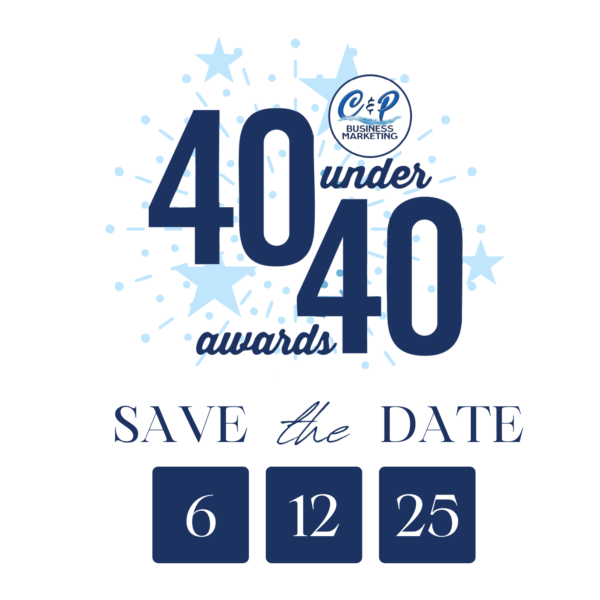 SaveTheDate 40 Under 40