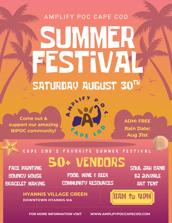 Amplify POC Summer Festival on 8/30 14 festival flyer