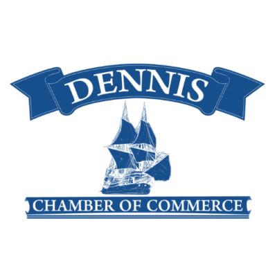 Dennis chamber of commerce logo with ship