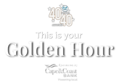 2026 40 Under 40 Graphic