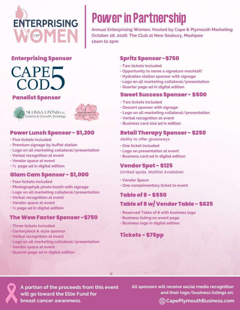 2026 Enterprising Women Series 4 2026Sponsorship EW 7.30