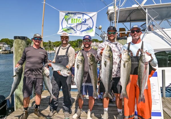 Anglers Weigh In at Harwich Port Boat Yard