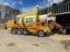 64x64 Delivering concrete for a 300 cubic yard slab placement